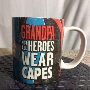 SUPERMAN GRANDPA Ceramic Coffee/Tea Mug Hallmark pre-owned